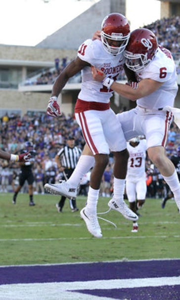 Oklahoma's Mayfield, Westbrook to make final Heisman pushes